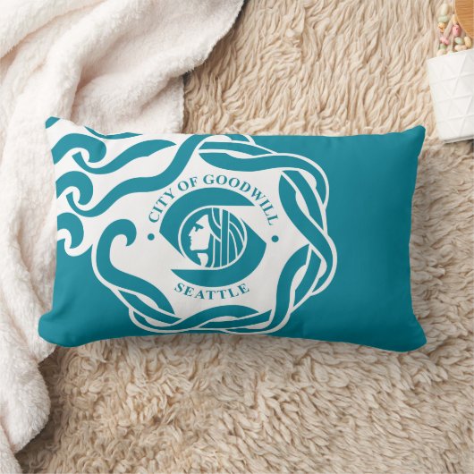Vlag van Seattle (Washington) Kussen (Deken)