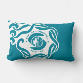 Vlag van Seattle (Washington) Kussen
