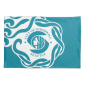 Vlag van Seattle (Washington) Kussensloop (Achterkant)