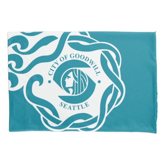 Vlag van Seattle (Washington) Kussensloop (Voorkant)
