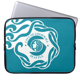 Vlag van Seattle (Washington) Laptop Sleeve