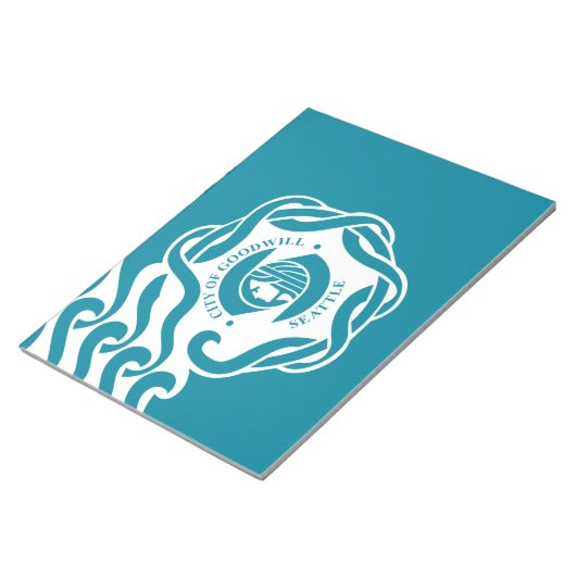 Vlag van Seattle (Washington) Notitieblok (Schuin)