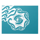 Vlag van Seattle (Washington) Notitieblok (Voorkant)