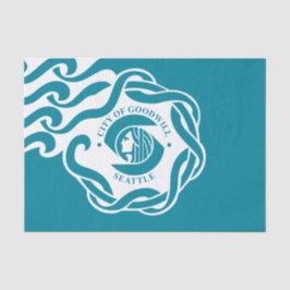 Vlag van Seattle (Washington) Tissuepapier