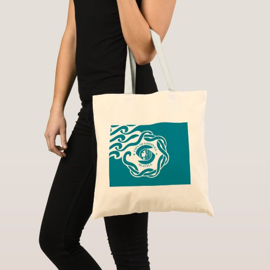 Vlag van Seattle (Washington) Tote Bag (Voorkant (product))