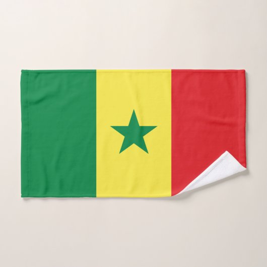 Vlag van Senegal Bad Handdoek (Handdoek)