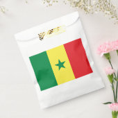 Vlag van Senegal Bedankzakje (Gezegeld)