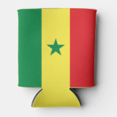 Vlag van Senegal Blikjeskoeler (Voorkant)