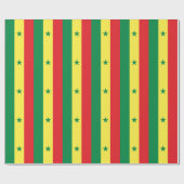 Vlag van Senegal Cadeaupapier (Vlak)