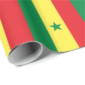Vlag van Senegal Cadeaupapier (Rol Hoek)