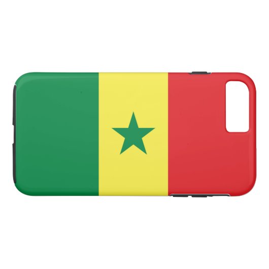 Vlag van Senegal Case-Mate iPhone Case (Achterkant (Horizontaal))