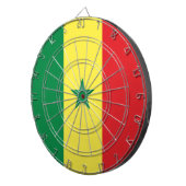 Vlag van Senegal Dartbord (Voorkant Rechts)