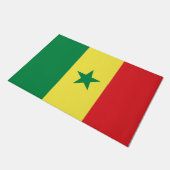 Vlag van Senegal Deurmat (Schuin)