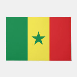 Vlag van Senegal Deurmat