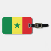 Vlag van Senegal - Easy ID Personal Bagagelabel (Voorkant horizontaal)