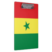 Vlag van Senegal Klembord (Rechts)