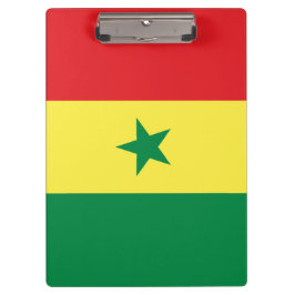 Vlag van Senegal Klembord