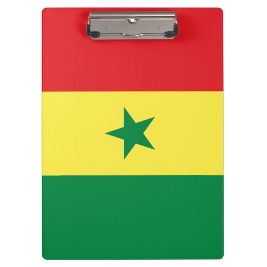 Vlag van Senegal Klembord (Voorkant)