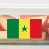 Vlag van Senegal Labels (Aangebracht)