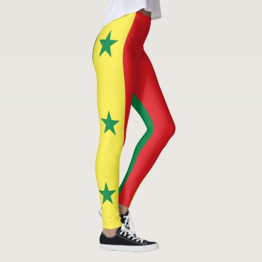Vlag van Senegal Leggings (Rechts)