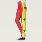 Vlag van Senegal Leggings (Links)