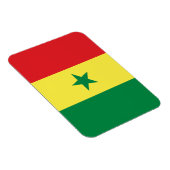 Vlag van Senegal Magneet (Rechterzijde)