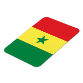 Vlag van Senegal Magneet (Linkerzijde)