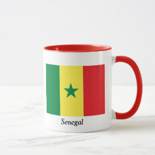 Vlag van Senegal Mok