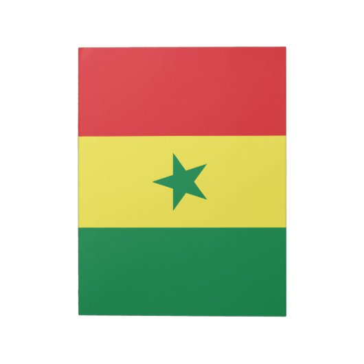 Vlag van Senegal Notitieblok (Linkerzijde)