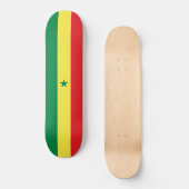 Vlag van Senegal Persoonlijk Skateboard (Voorkant)