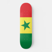 Vlag van Senegal Persoonlijk Skateboard (Voorkant)
