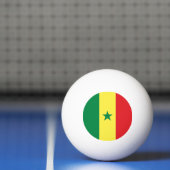 Vlag van Senegal Pingpongbal (Net)