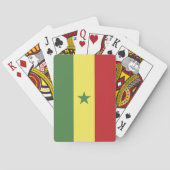 Vlag van Senegal Pokerkaarten (Achterkant)