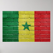 Vlag van Senegal Poster (Voorkant)