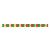 Vlag van Senegal Satijnen Lint (Voorkant)