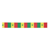Vlag van Senegal Satijnen Lint (Voorkant)