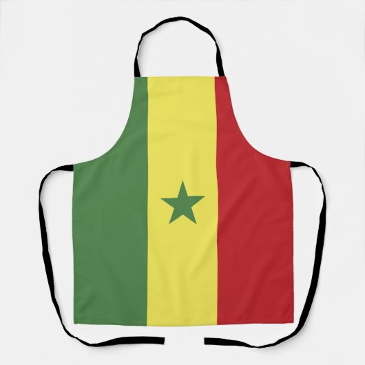 Vlag van Senegal Schort (Voorkant)