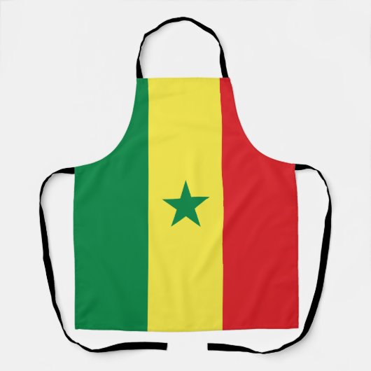 Vlag van Senegal Schort (Voorkant)