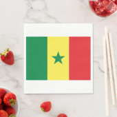 Vlag van Senegal Servet (Insitu)