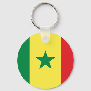 Vlag van Senegal Sleutelhanger