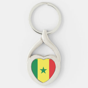 Vlag van Senegal Sleutelhanger