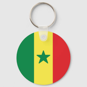 Vlag van Senegal Sleutelhanger