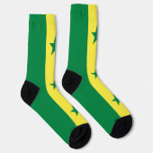 Vlag van Senegal Sokken (Rechts)