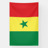 Vlag van Senegal Spandoek (Verticaal)