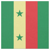 Vlag van Senegal Stof (Close Up)