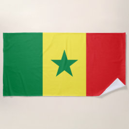 Vlag van Senegal Strandlaken