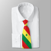 Vlag van Senegal Stropdas (Gebonden)