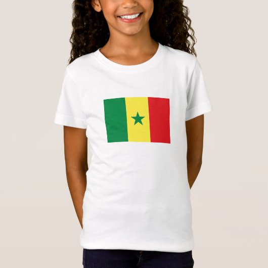 Vlag van Senegal T-shirt (Voorkant)