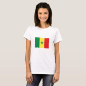 Vlag van Senegal T-shirt (Voorkant volledig)