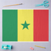 Vlag van Senegal Tissuepapier (Craft)